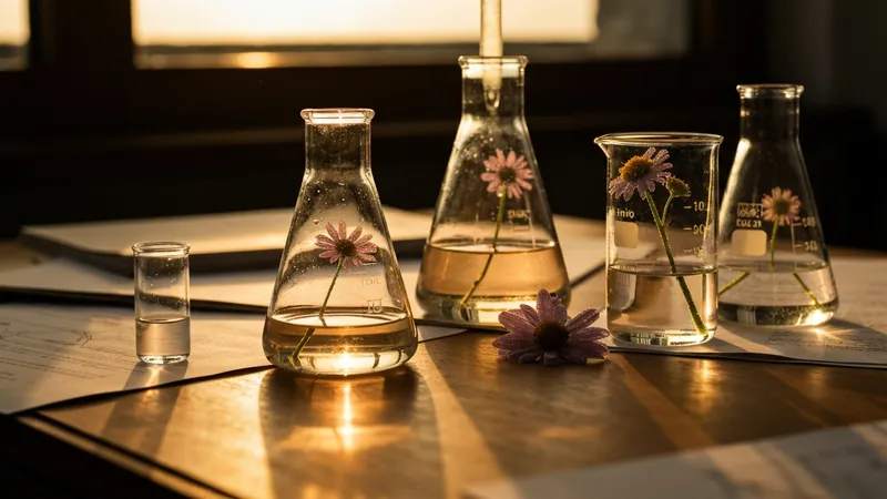 études sur l'efficacité des fleurs de bach
